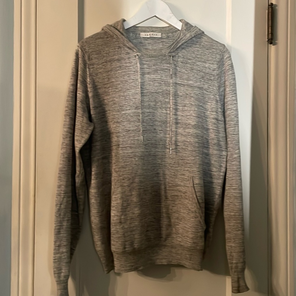 Sandro Grey Mix Hoodie